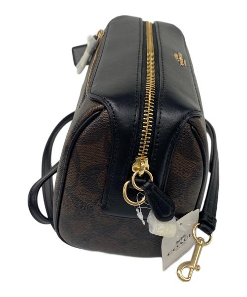 COACH（コーチ）COACH (コーチ) ショルダーバッグ ブラウン×ブラック サイズ:表記無し 未使用品の古着・服飾アイテム