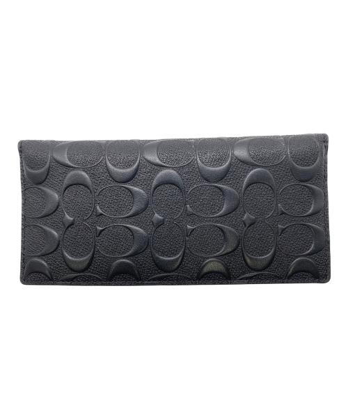 COACH（コーチ）COACH (コーチ) 長財布 ブラックの古着・服飾アイテム