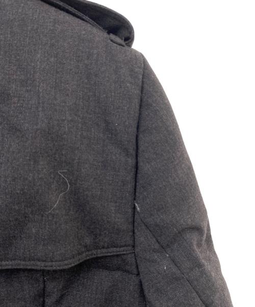 BURBERRY LONDON（バーバリーロンドン）BURBERRY LONDON (バーバリーロンドン) フォックスファー付ダウンコート グレー サイズ:42の古着・服飾アイテム