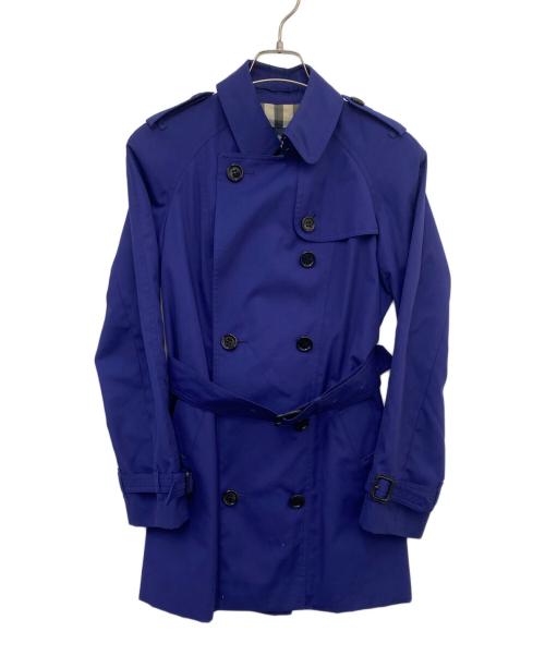 BURBERRY LONDON（バーバリーロンドン）BURBERRY LONDON (バーバリーロンドン) トレンチコート ブルー サイズ:40の古着・服飾アイテム