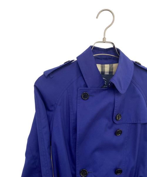 BURBERRY LONDON（バーバリーロンドン）BURBERRY LONDON (バーバリーロンドン) トレンチコート ブルー サイズ:40の古着・服飾アイテム