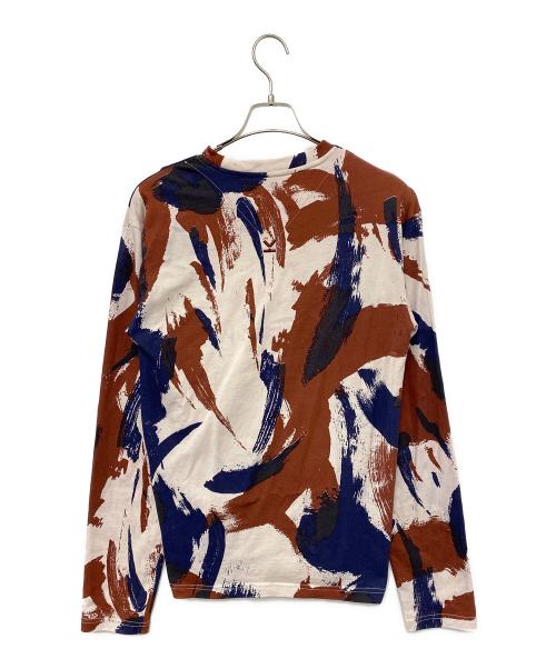 KENZO（ケンゾー）KENZO (ケンゾー) 長袖カットソー ネイビー×ホワイト サイズ:Ｓの古着・服飾アイテム