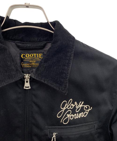 COOTIE PRODUCTIONS（クーティープロダクツ）COOTIE PRODUCTIONS (クーティープロダクツ) ブルゾン ブラック サイズ:Mの古着・服飾アイテム