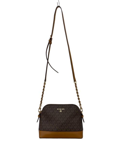 MICHAEL KORS（マイケル・コース）MICHAEL KORS (マイケル・コース) ショルダーバッグ ブラウンの古着・服飾アイテム