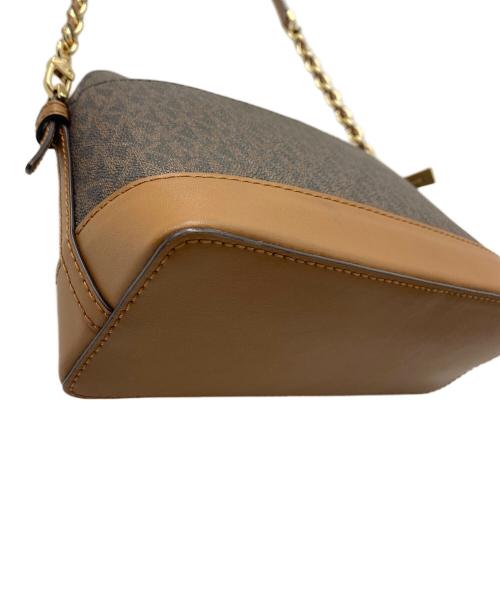 MICHAEL KORS（マイケル・コース）MICHAEL KORS (マイケル・コース) ショルダーバッグ ブラウンの古着・服飾アイテム