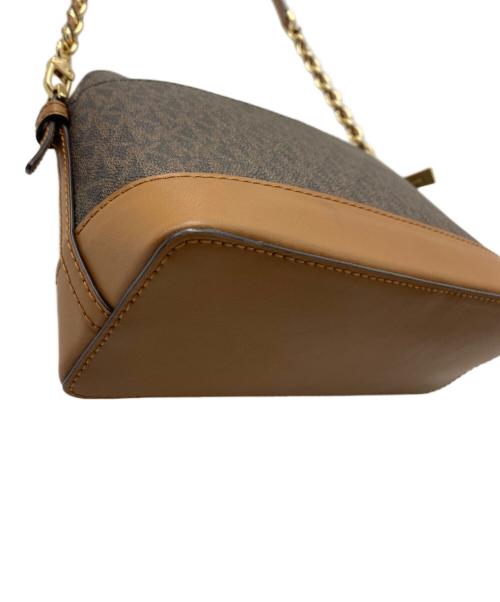 MICHAEL KORS（マイケル・コース）MICHAEL KORS (マイケル・コース) ショルダーバッグ ブラウンの古着・服飾アイテム