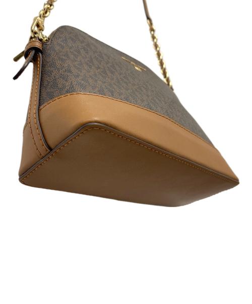 MICHAEL KORS（マイケル・コース）MICHAEL KORS (マイケル・コース) ショルダーバッグ ブラウンの古着・服飾アイテム