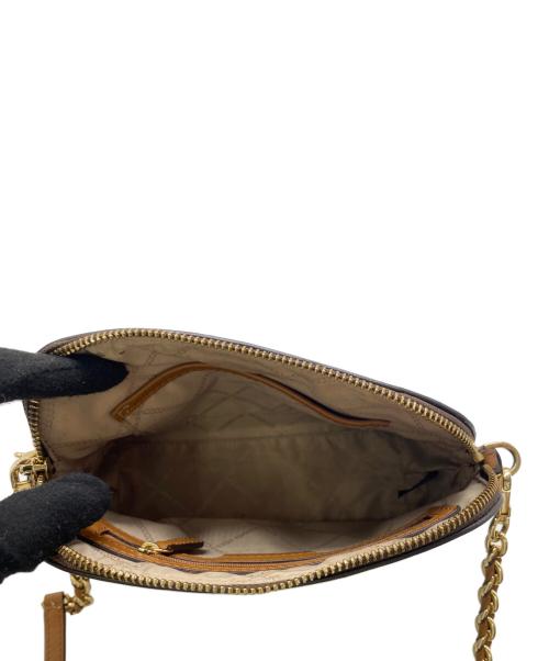 MICHAEL KORS（マイケル・コース）MICHAEL KORS (マイケル・コース) ショルダーバッグ ブラウンの古着・服飾アイテム