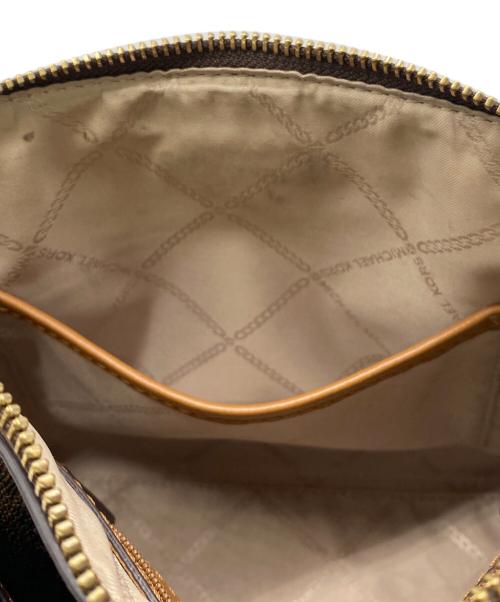 MICHAEL KORS（マイケル・コース）MICHAEL KORS (マイケル・コース) ショルダーバッグ ブラウンの古着・服飾アイテム