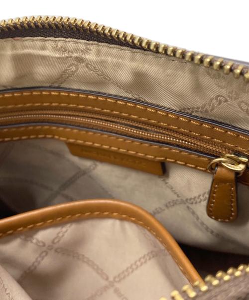 MICHAEL KORS（マイケル・コース）MICHAEL KORS (マイケル・コース) ショルダーバッグ ブラウンの古着・服飾アイテム
