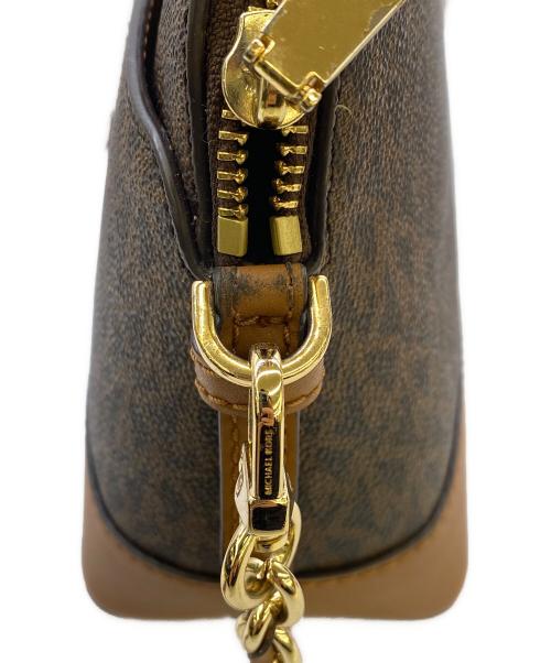MICHAEL KORS（マイケル・コース）MICHAEL KORS (マイケル・コース) ショルダーバッグ ブラウンの古着・服飾アイテム