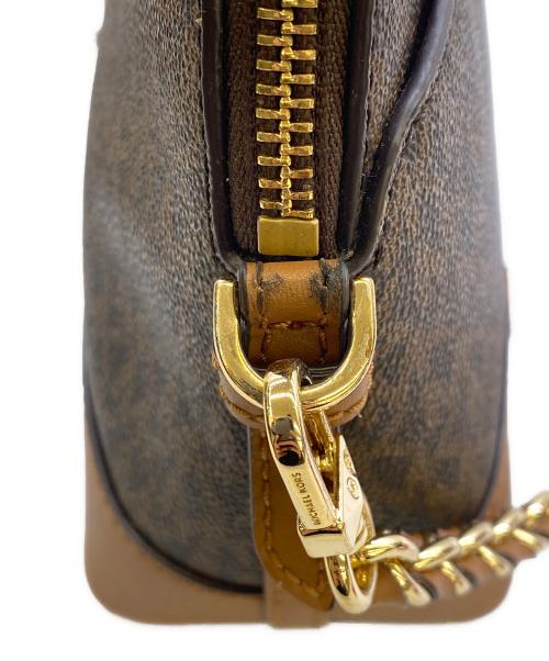 MICHAEL KORS（マイケル・コース）MICHAEL KORS (マイケル・コース) ショルダーバッグ ブラウンの古着・服飾アイテム
