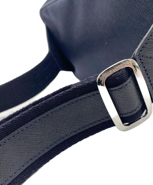 PELLE MORBIDA（ペッレモルビダ）PELLE MORBIDA (ペッレモルビダ) ボディーバッグ ネイビー 未使用品の古着・服飾アイテム