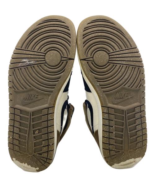 NIKE（ナイキ）NIKE (ナイキ) ハイカットスニーカー ブラウン×ブラック サイズ:27.5㎝の古着・服飾アイテム