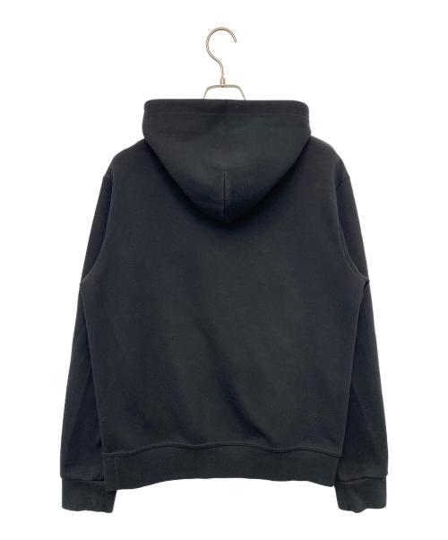 POLO RALPH LAUREN（ポロ・ラルフローレン）POLO RALPH LAUREN (ポロ・ラルフローレン) ロゴ刺繍プルオーバーパーカー ブラック サイズ:Ｍの古着・服飾アイテム