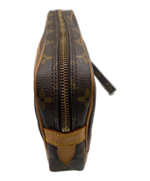 LOUIS VUITTON（ルイ ヴィトン）LOUIS VUITTON (ルイ ヴィトン) クラッチバッグ ブラウンの古着・服飾アイテム