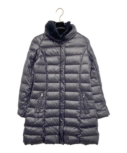 MaxMara（マックスマーラ）MaxMara (マックスマーラ) ダウンコート ブラック サイズ:Ｌの古着・服飾アイテム