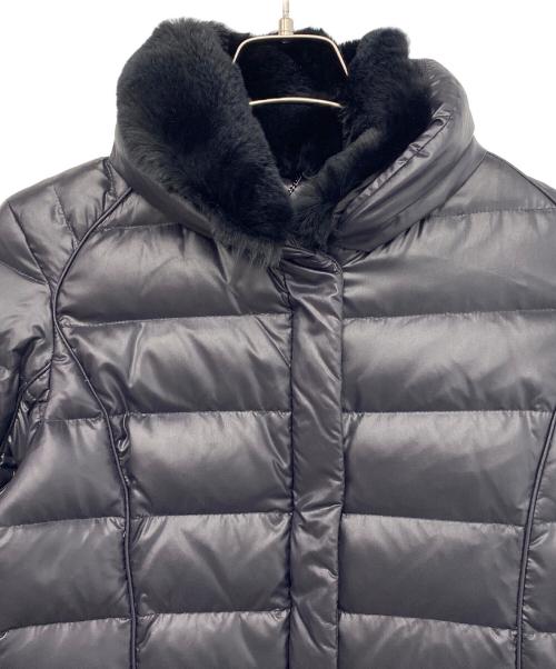 MaxMara（マックスマーラ）MaxMara (マックスマーラ) ダウンコート ブラック サイズ:Ｌの古着・服飾アイテム