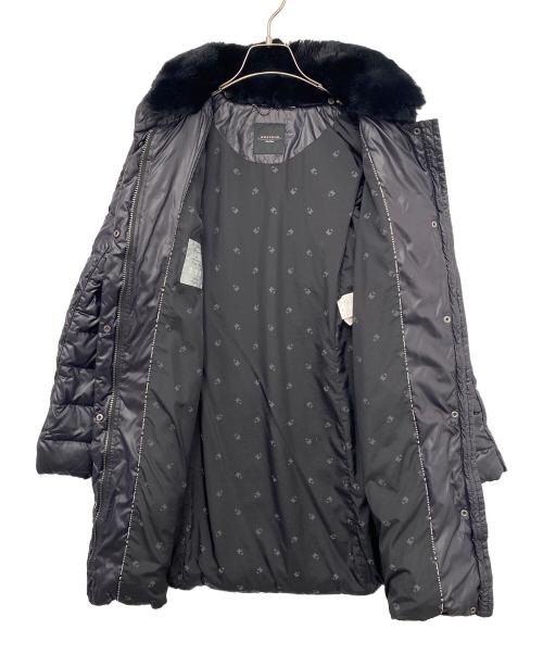 MaxMara（マックスマーラ）MaxMara (マックスマーラ) ダウンコート ブラック サイズ:Ｌの古着・服飾アイテム