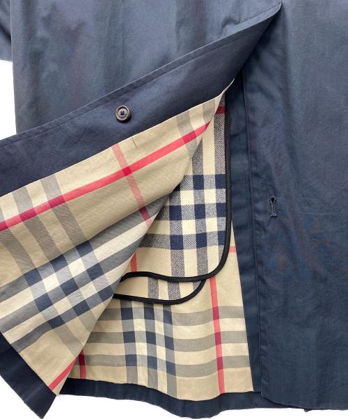 BURBERRY（バーバリー）BURBERRY (バーバリー) ライナー付ステンカラーコート ネイビー サイズ:表記無しの古着・服飾アイテム