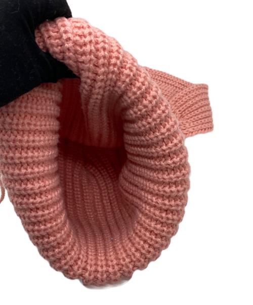 CHARLES JEFFREY LOVERBOY（チャールズ ジェフリー ラバーボーイ）CHARLES JEFFREY LOVERBOY (チャールズ ジェフリー ラバーボーイ) ニット帽 ピンク サイズ:表記無しの古着・服飾アイテム