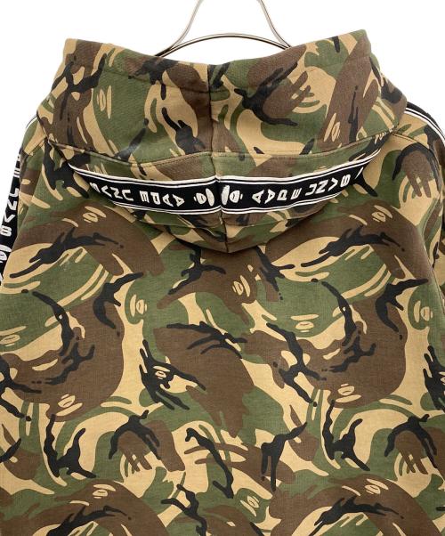 Aape BY A BATHING APE（エーエイプ バイ アベイシングエイプ）Aape BY A BATHING APE (エーエイプ バイ アベイシングエイプ) ジップパーカー ブラウン×グリーン サイズ:XLの古着・服飾アイテム