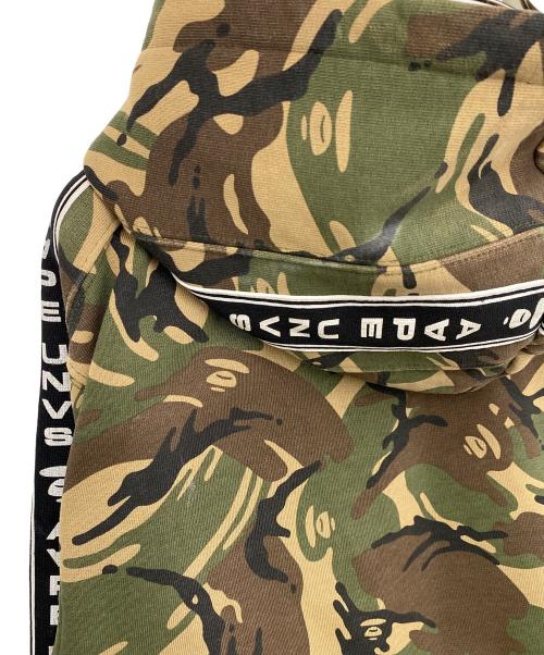 Aape BY A BATHING APE（エーエイプ バイ アベイシングエイプ）Aape BY A BATHING APE (エーエイプ バイ アベイシングエイプ) ジップパーカー ブラウン×グリーン サイズ:XLの古着・服飾アイテム