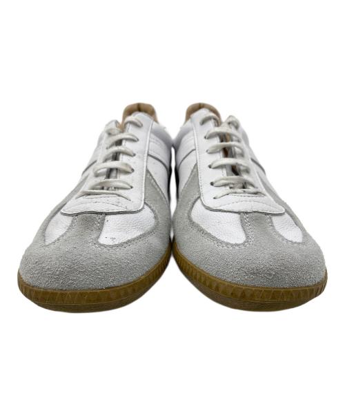 GERMAN TRAINER（ジャーマントレーナー）GERMAN TRAINER (ジャーマントレーナー) ローカットスニーカー ホワイト サイズ:41の古着・服飾アイテム