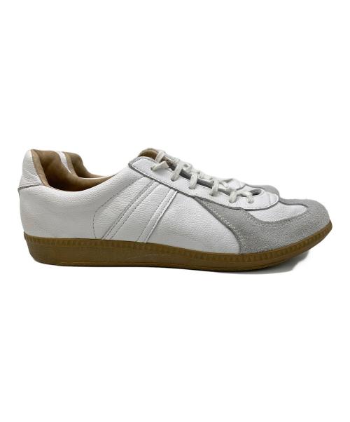 GERMAN TRAINER（ジャーマントレーナー）GERMAN TRAINER (ジャーマントレーナー) ローカットスニーカー ホワイト サイズ:41の古着・服飾アイテム