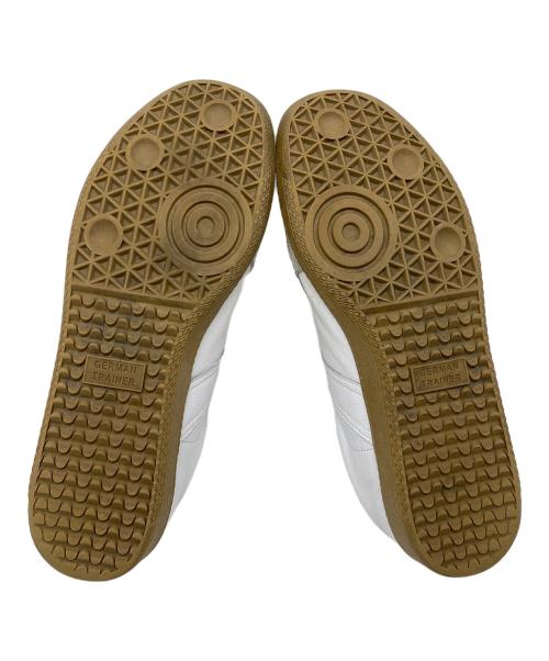 GERMAN TRAINER（ジャーマントレーナー）GERMAN TRAINER (ジャーマントレーナー) ローカットスニーカー ホワイト サイズ:41の古着・服飾アイテム