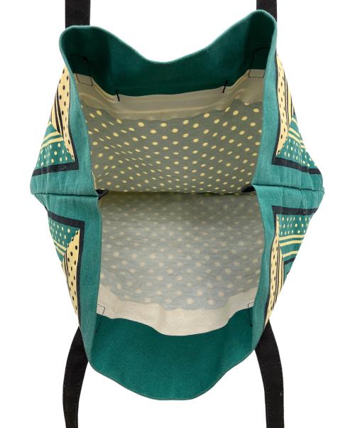 MARNI（マルニ）MARNI (マルニ) バンダナ トートバッグ グリーンの古着・服飾アイテム