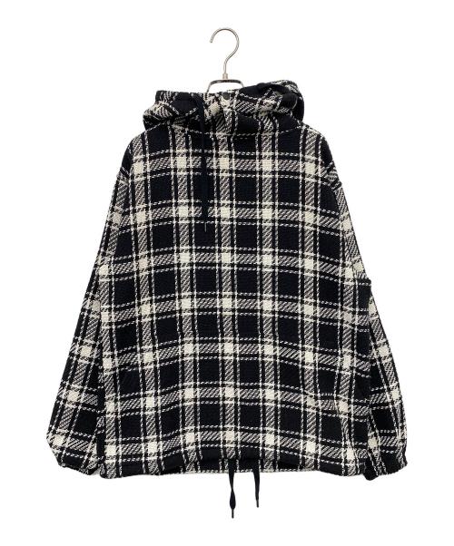 The Duffer of ST.George（ザ ダファーオブセントジョージ）The Duffer of ST.George (ザ ダファーオブセントジョージ) チェックパーカー ブラック サイズ:Ｓ 未使用品の古着・服飾アイテム