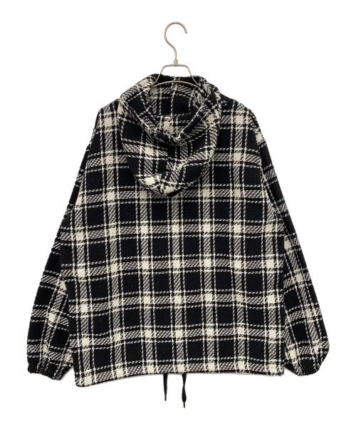 The Duffer of ST.George（ザ ダファーオブセントジョージ）The Duffer of ST.George (ザ ダファーオブセントジョージ) チェックパーカー ブラック サイズ:Ｓ 未使用品の古着・服飾アイテム