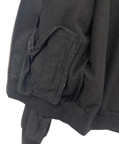 VERSACE（ヴェルサーチェ）VERSACE (ヴェルサーチェ) ジップアップトラックジャケット ブラック サイズ:Lの古着・服飾アイテム