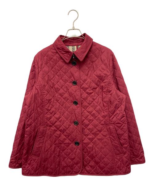 BURBERRY LONDON（バーバリーロンドン）BURBERRY LONDON (バーバリーロンドン) キルティングジャケット ボルドー サイズ:48の古着・服飾アイテム