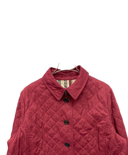 BURBERRY LONDON（バーバリーロンドン）BURBERRY LONDON (バーバリーロンドン) キルティングジャケット ボルドー サイズ:48の古着・服飾アイテム