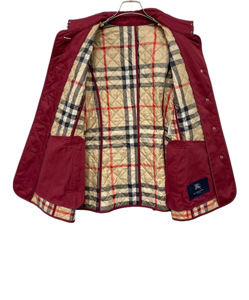 BURBERRY LONDON（バーバリーロンドン）BURBERRY LONDON (バーバリーロンドン) キルティングジャケット ボルドー サイズ:48の古着・服飾アイテム