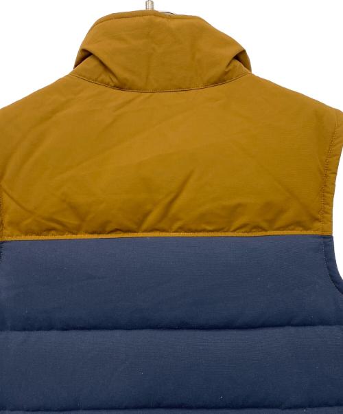 Patagonia（パタゴニア）Patagonia (パタゴニア) ダウンベスト ネイビー×カーキ サイズ:XSの古着・服飾アイテム