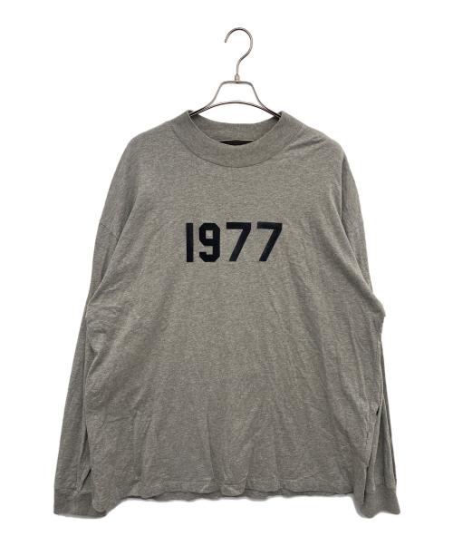 ESSENTIALS（エッセンシャルズ）ESSENTIALS (エッセンシャルズ) 長袖カットソー グレー サイズ:Ｌの古着・服飾アイテム