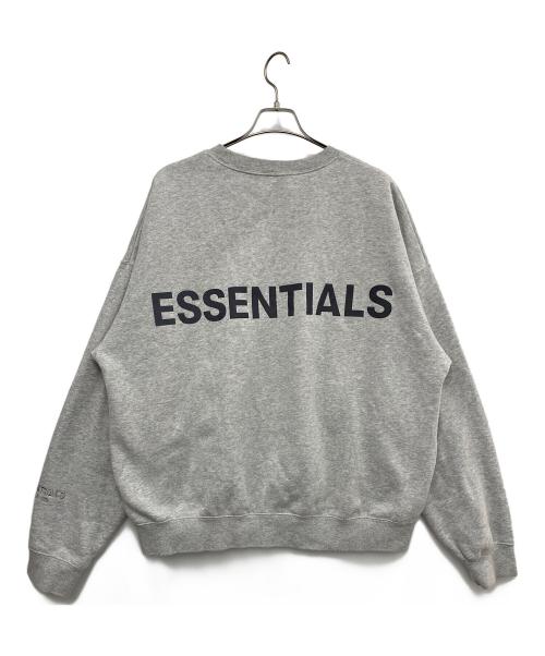 FOG ESSENTIALS（フィアオブゴッド エッセンシャル）FOG ESSENTIALS (フィアオブゴッド エッセンシャル) クルーネックスウェット グレー サイズ:Ｌの古着・服飾アイテム