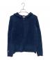 barefoot dreams（ベアフットドリームス）の古着「パイルジップパーカー」｜ネイビー