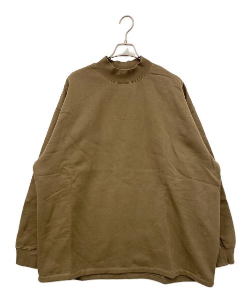 FOG ESSENTIALS（フィアオブゴッド エッセンシャル）FOG ESSENTIALS (フィアオブゴッド エッセンシャル) ボトルネックスウェット ブラウン サイズ:Ｌの古着・服飾アイテム