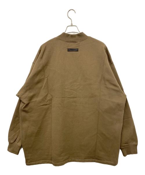 FOG ESSENTIALS（フィアオブゴッド エッセンシャル）FOG ESSENTIALS (フィアオブゴッド エッセンシャル) ボトルネックスウェット ブラウン サイズ:Ｌの古着・服飾アイテム