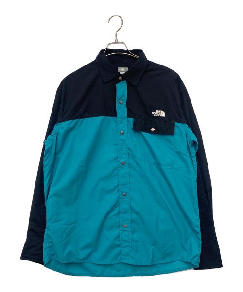 THE NORTH FACE（ザ ノース フェイス）THE NORTH FACE (ザ ノース フェイス) 長袖シャツ ブラック サイズ:Ｌの古着・服飾アイテム