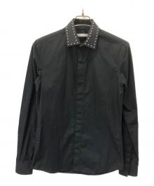 GIVENCHY（ジバンシィ）の古着「長袖シャツ」｜ブラック