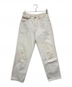 CELINEセリーヌ）の古着「デニムパンツ」｜ホワイト