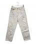 CELINE（セリーヌ）の古着「デニムパンツ」｜ホワイト