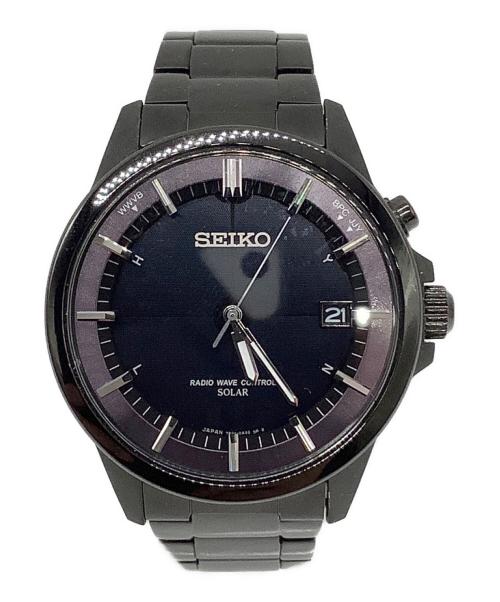 SEIKO（セイコー）SEIKO (セイコー) 腕時計 ブラックの古着・服飾アイテム
