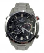 CASIO×EDIFICEカシオ×エディフィス）の古着「腕時計」｜ブラック