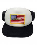 SUPREMEシュプリーム）の古着「メッシュキャップ」｜ホワイト×ブラック